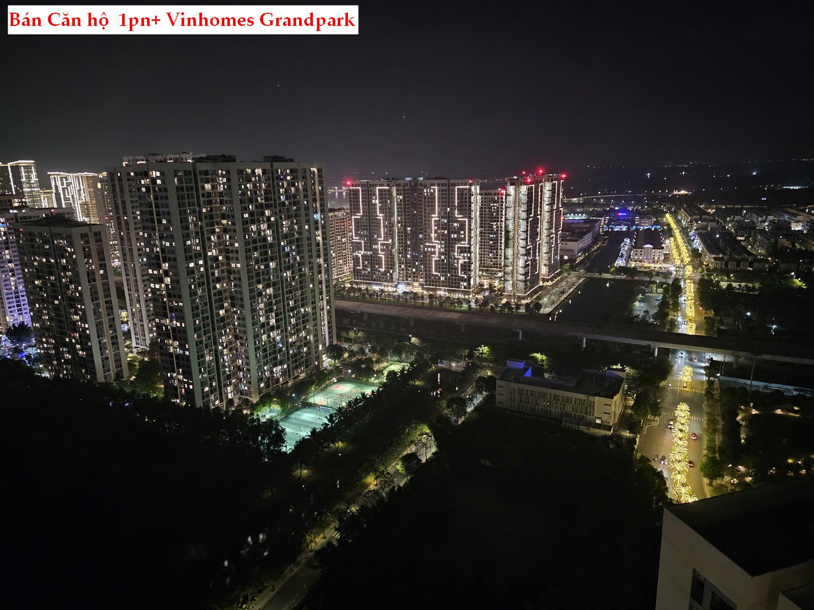 Bán căn hộ 1PN+ Vinhomes Grandpark quận 9 giá tốt