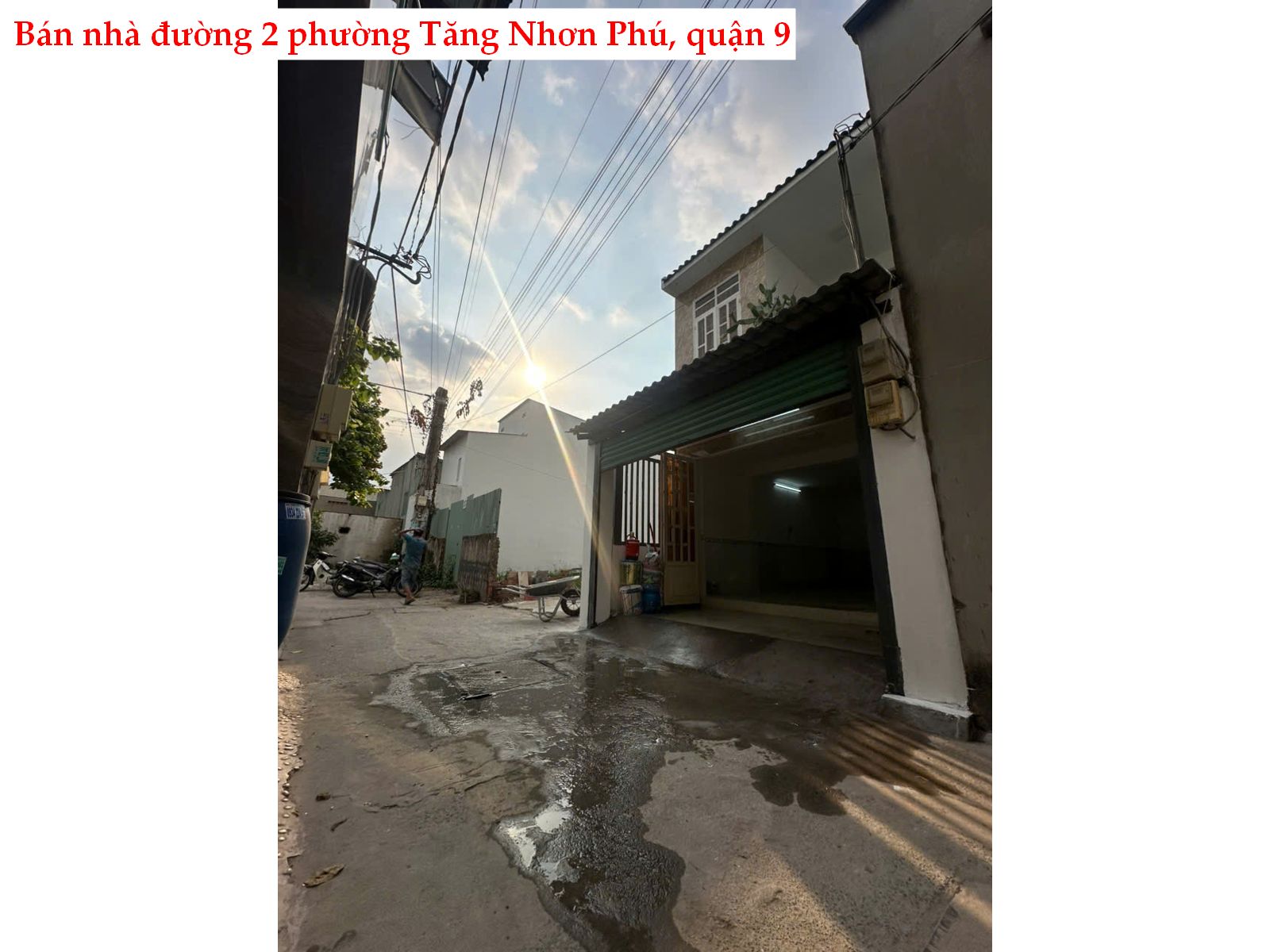 44076240686670441956 Bán nhà hẻm xe hơi Quận 9 – Nhà trệt lầu 3PN, sổ hồng hoàn công, giá 4.8 tỷ TL