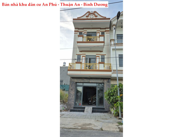 Bán nhà mặt tiền kinh doanh Khu dân cư An Phú – Thuận An, nhà 1 trệt 2 lầu tiện kinh doanh