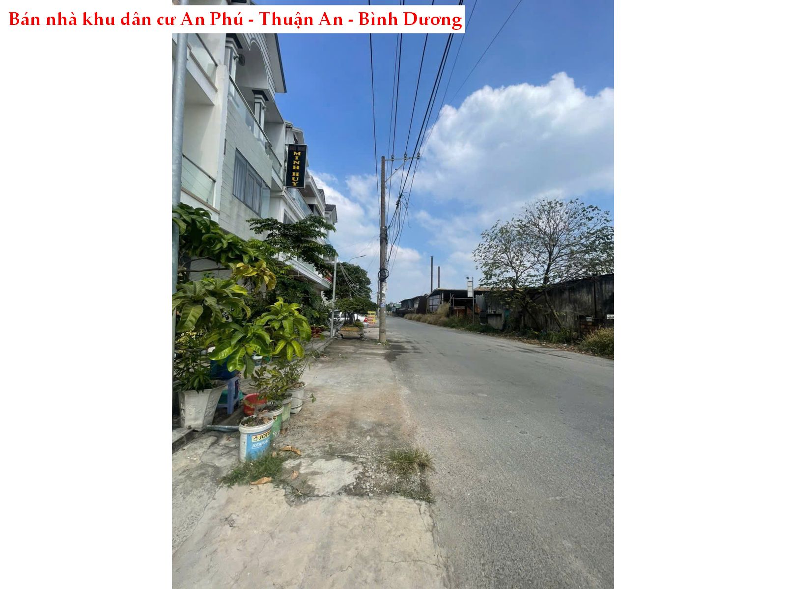 Bán nhà mặt tiền kinh doanh Khu dân cư An Phú – Thuận An, nhà 1 trệt 2 lầu tiện kinh doanh