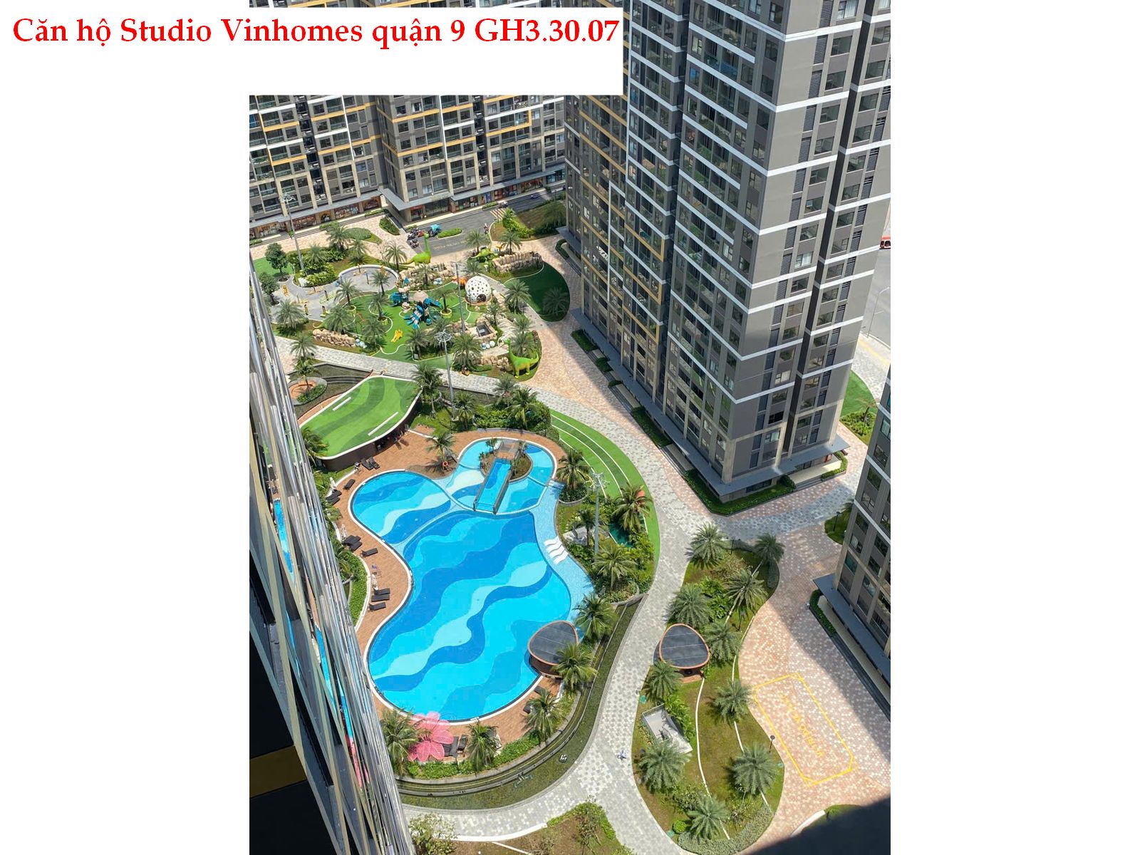 Bán nhanh căn Studio Vinhomes Grand Park – Mã GH3.30.07, giá 2.2 tỷ, ưu tiên khách thanh toán nhanh