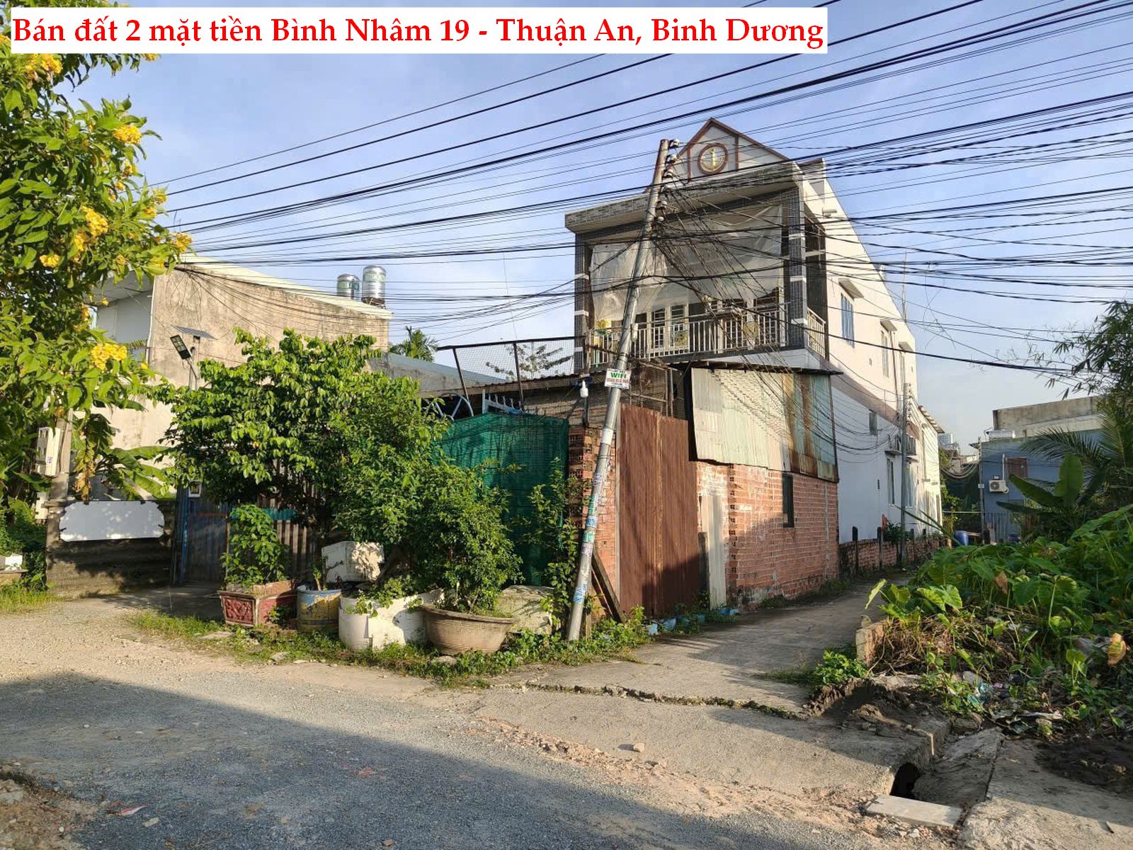Bán đất Bình Nhâm 2 mặt tiền giá rẻ – Lô góc đẹp 85m², ô tô thông, chỉ 2,39 tỷ