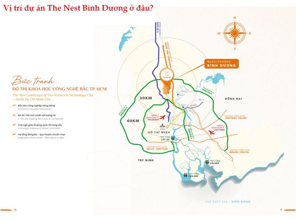 Vị trí dự án The Nest Bình Dương ở đâu?