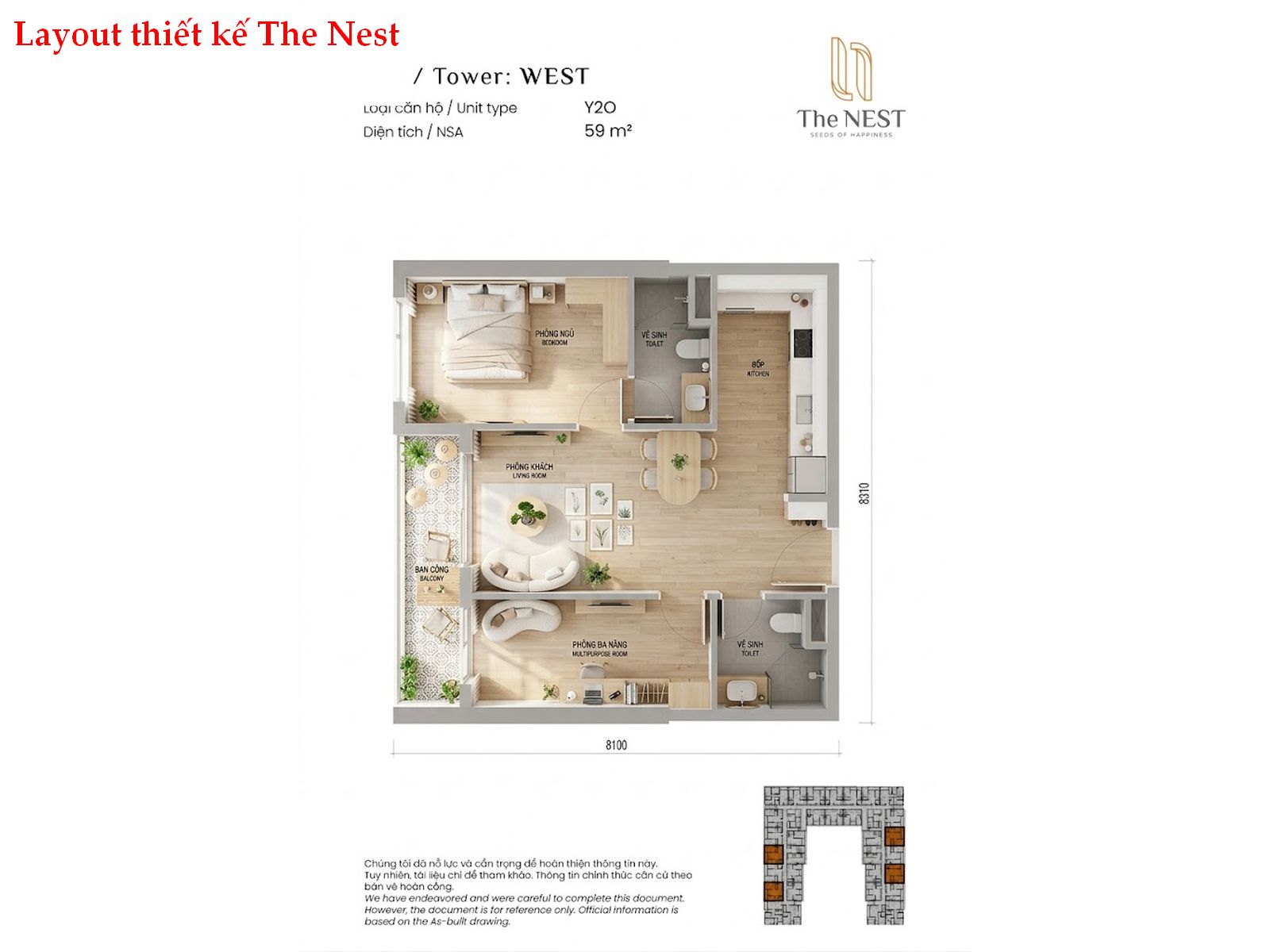 The NEST Bình Dương Có Những Loại Căn Hộ Nào?
