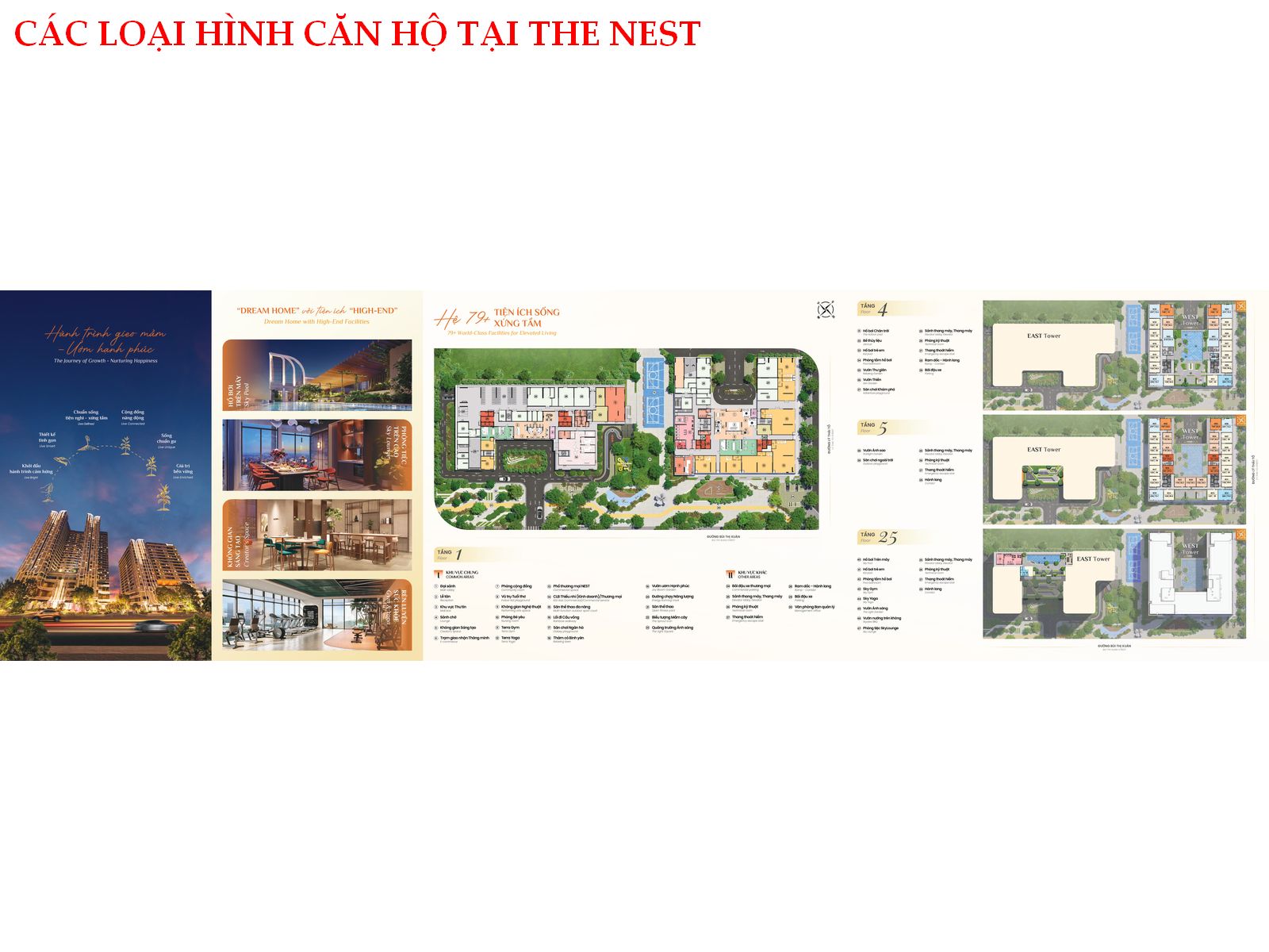 CÁC LOẠI HÌNH CĂN HỘ TẠI THE NEST: ĐA DẠNG LỰA CHỌN – TỐI ƯU CÔNG NĂNG