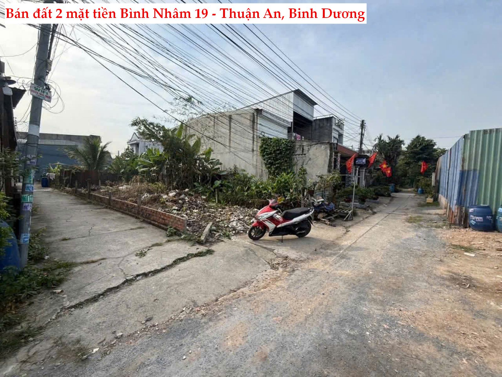 Bán đất Bình Nhâm 2 mặt tiền giá rẻ – Lô góc đẹp 85m², ô tô thông, chỉ 2,39 tỷ