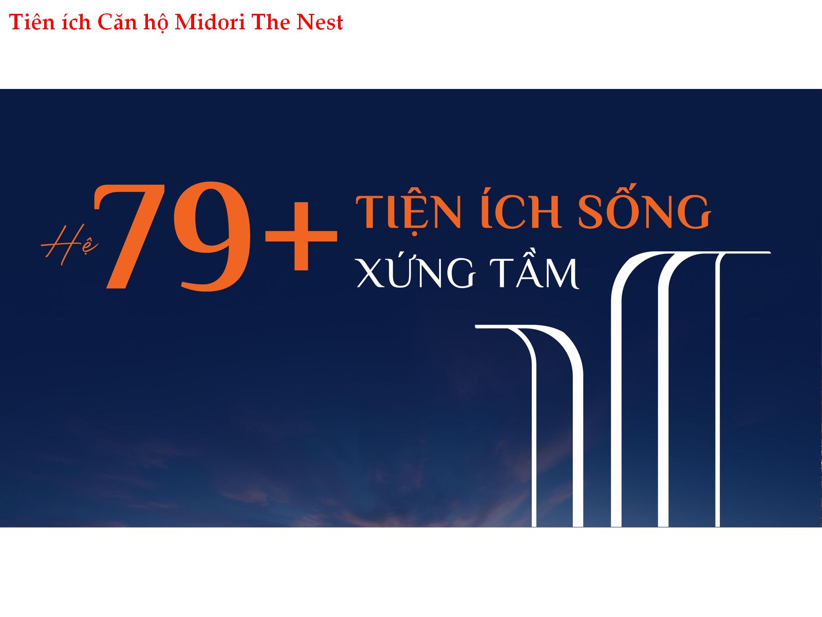 THE NEST BECAMEX TOKYU: KHÁM PHÁ HỆ SINH THÁI 79+ TIỆN ÍCH ĐẲNG CẤP CHUẨN NHẬT