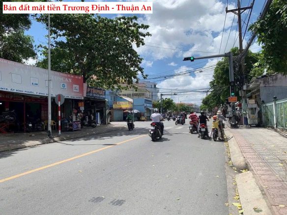 Bán đất mặt tiền Trương Định Bình Nhâm – Gần chợ Bình Nhâm 1, kinh doanh tốt, giá 6,5 tỷ