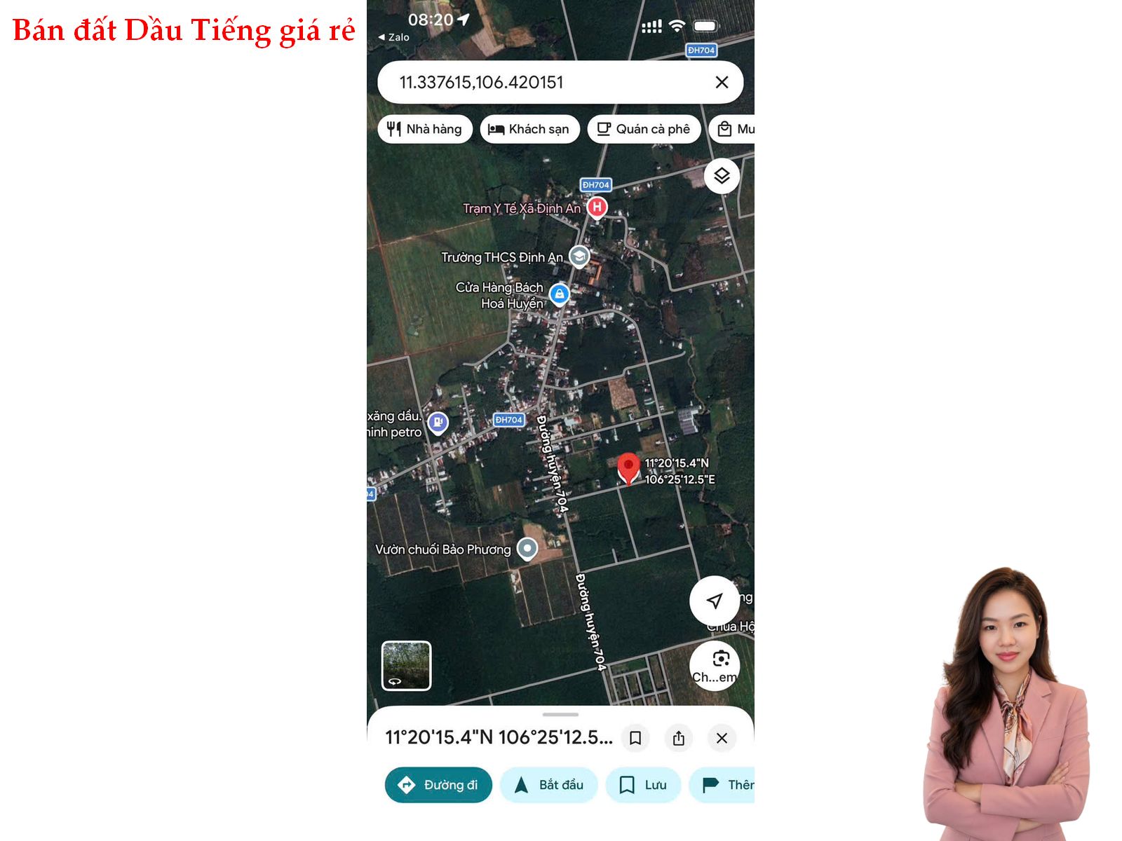 BÁN ĐẤT MẶT TIỀN NHỰA – DẦU TIẾNG (TP.HCM) GIÁ 499TR
