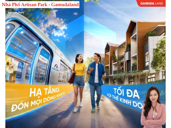 300 MÉT ĐẾN GA METRO – ARTISAN PARK SỞ HỮU LỢI THẾ KINH DOANH HIẾM CÓ