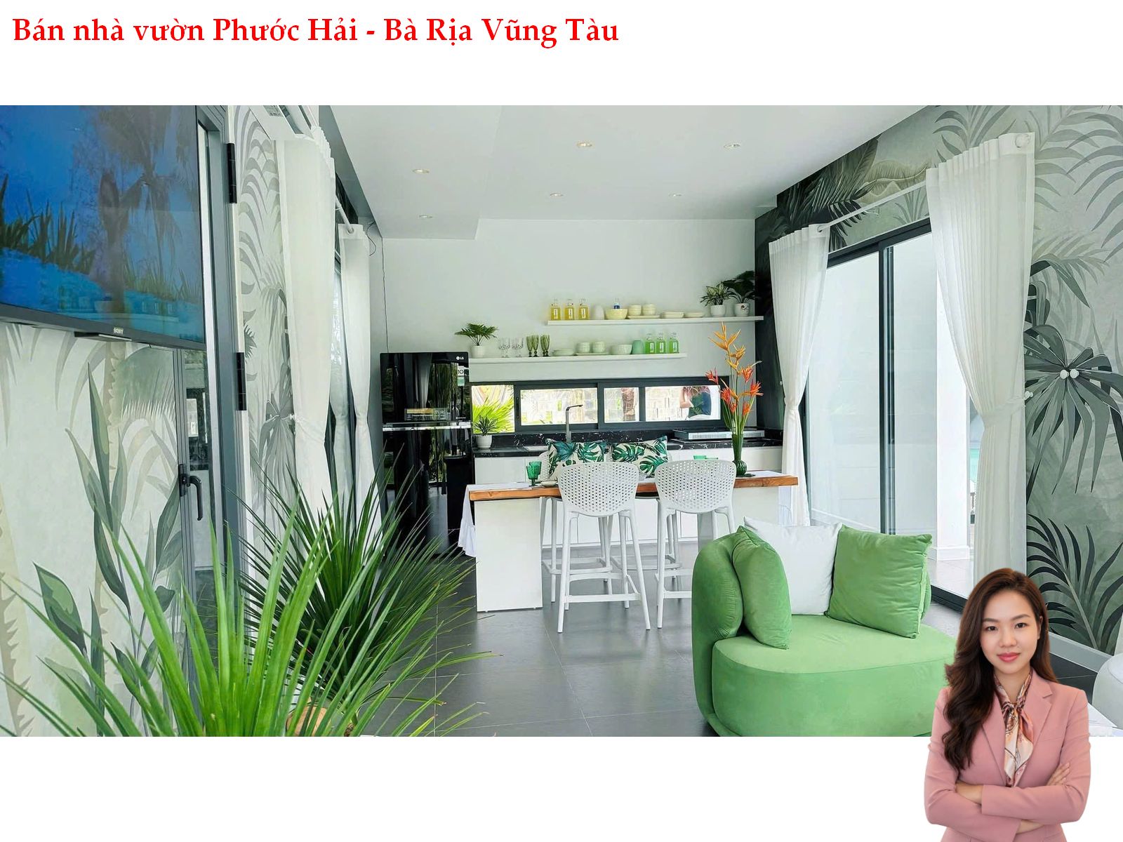Bán Nhà Vườn Có Hồ Bơi Tại Xã Đất Đỏ TP.HCM – 511m² | Gần Biển Phước Hải | Giá 5,5 Tỷ