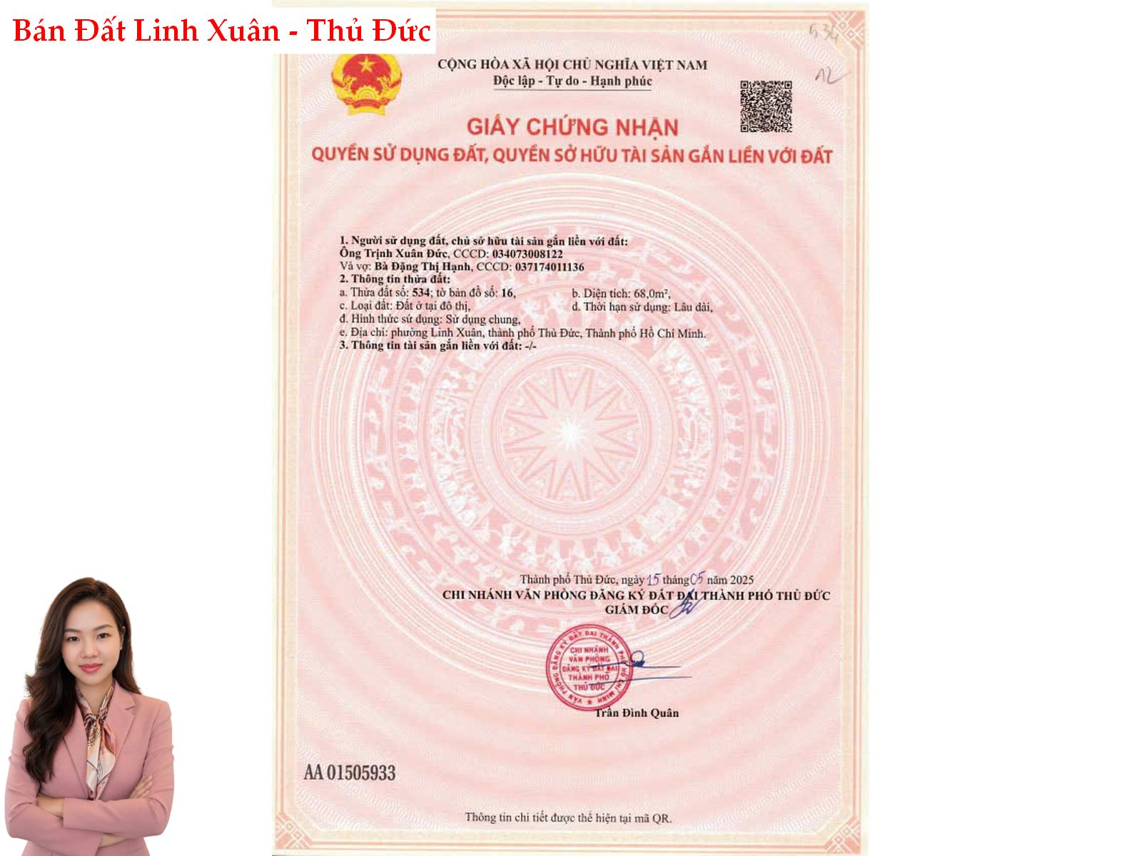 Bán Đất Linh Xuân – Thủ Đức | Chủ Ngộp Giảm Mạnh 200 Triệu Chỉ Còn 4,2 Tỷ