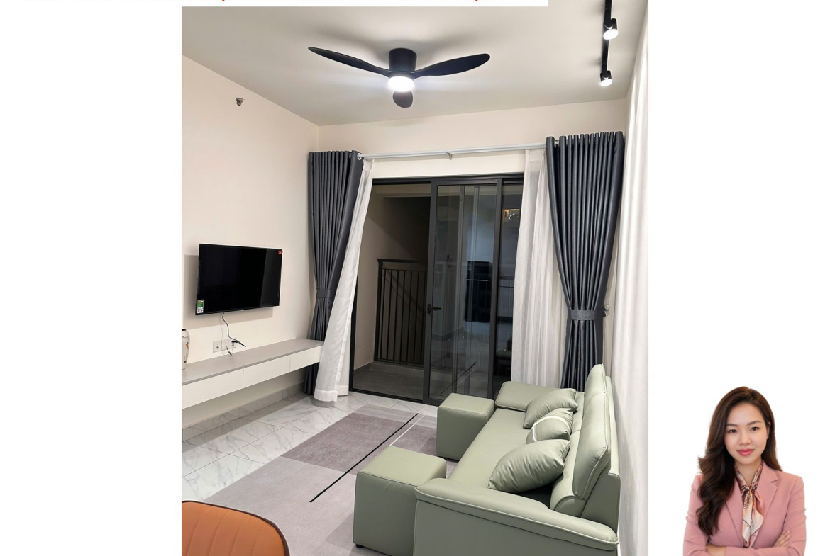 Cho thuê căn hộ The Habitat 3 giá chỉ 11 triệu/tháng – 2PN, full nội thất, view hồ bơi cực đẹp