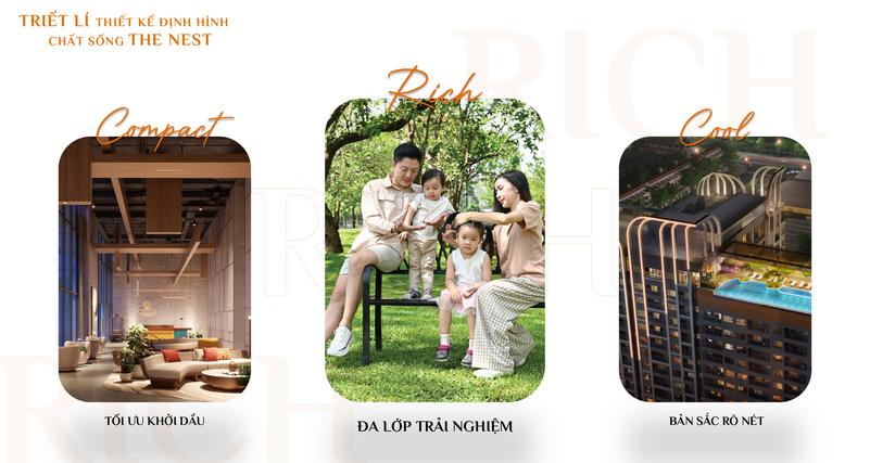 The NEST Bình Dương Căn hộ Đa thế hệ Tiện nghi