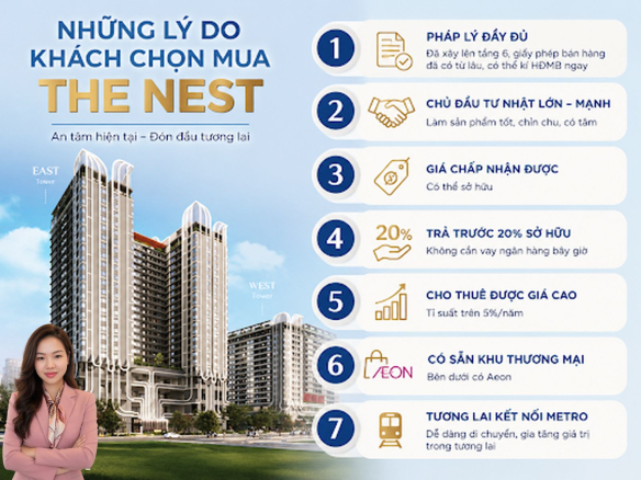 Vì Sao Nhiều Khách Hàng Chọn The NEST Ngay Ở Thời Điểm Hiện Tại?