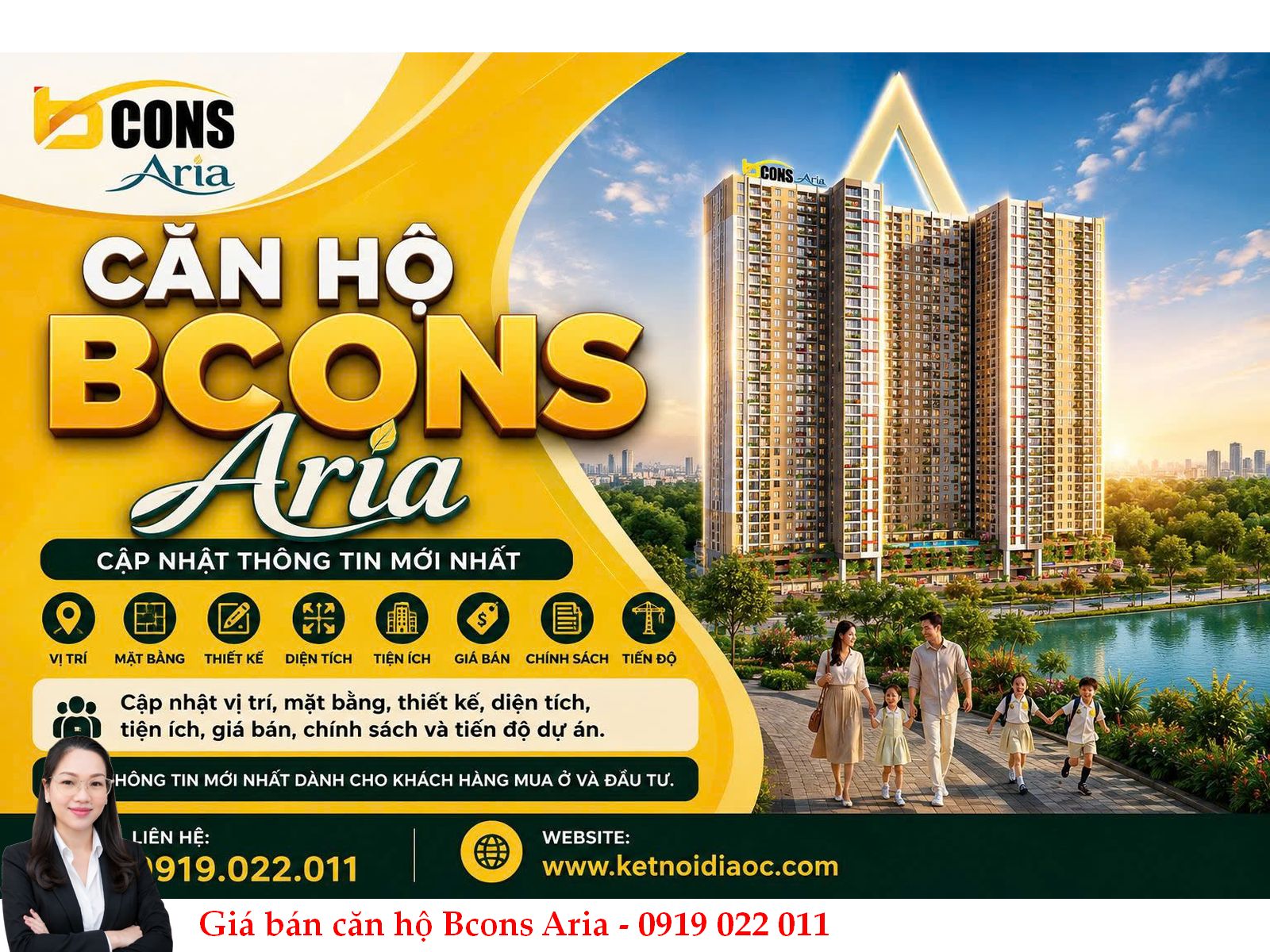 Bcons aria, căn hộ bcons, chung cư bcons, bcons city, bcons center city