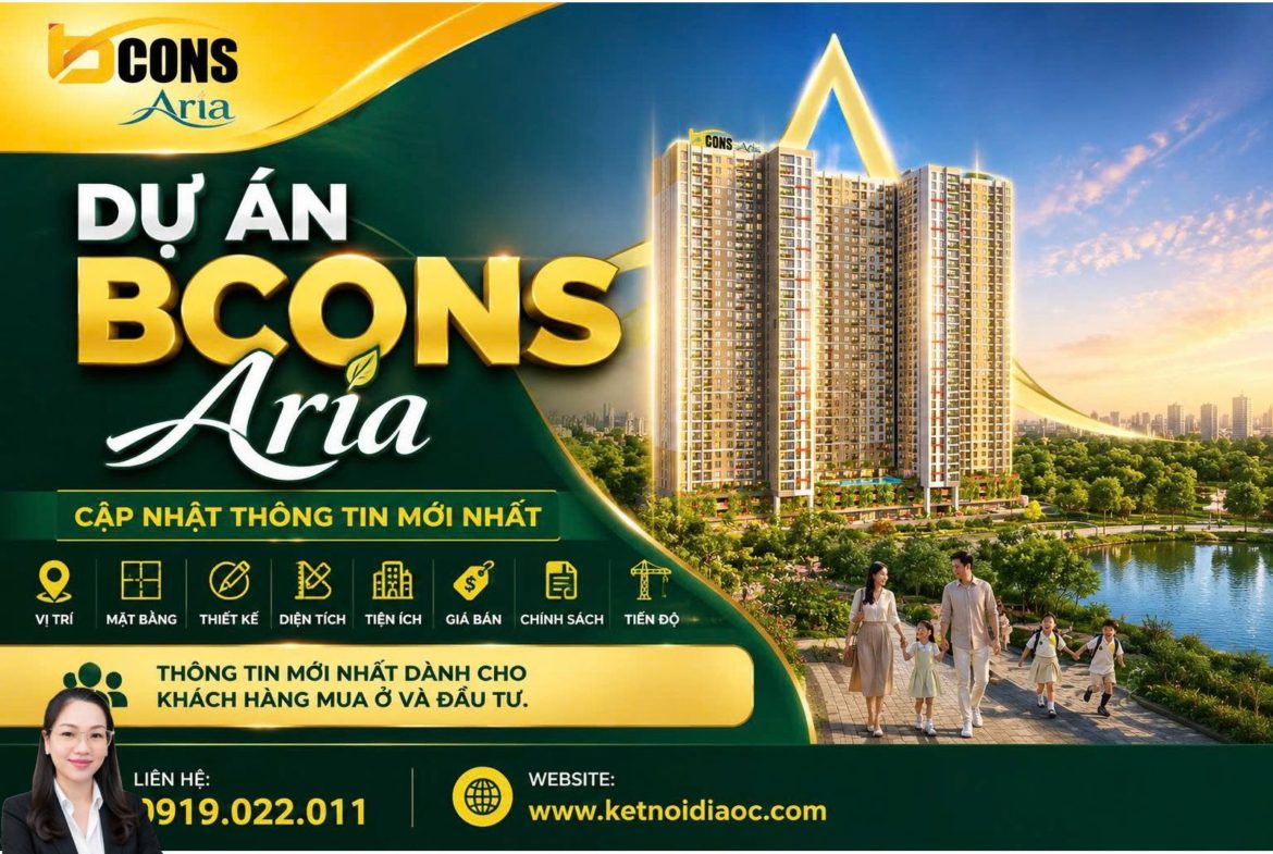 Thiết kế căn hộ Bcons Aria có gì đặc biệt?