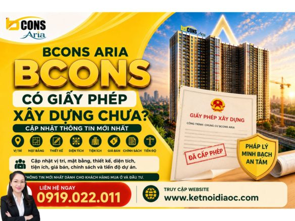 Bcons Aria có giấy phép xây dựng chưa? Thông tin pháp lý cần biết trước khi mua