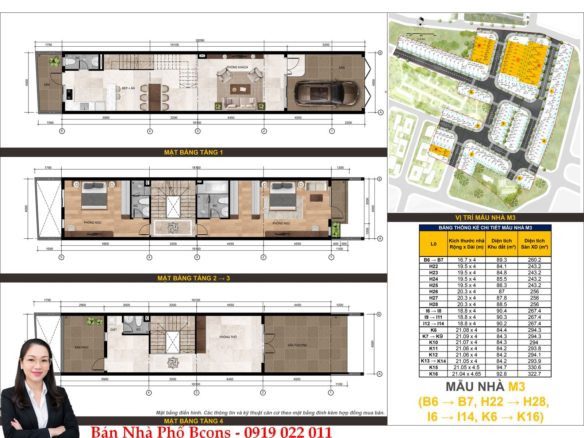 Bán nhà phố Bcons Uni Valley Dĩ An – Căn D1-6, 87,8m² Giá