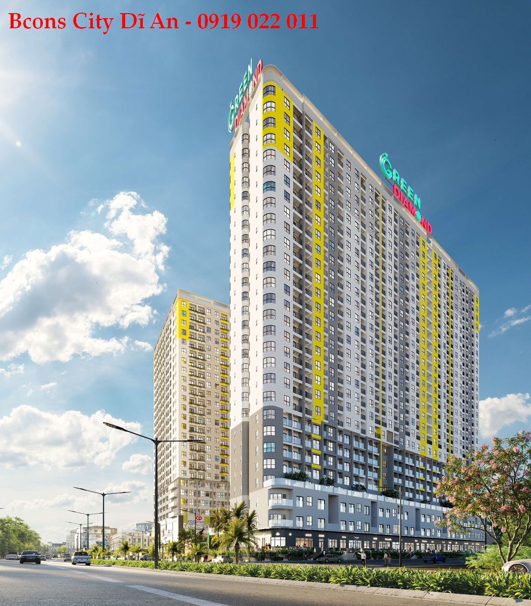 Chuyển nhượng căn hộ Bcons City Green Diamond A14.11 giá 2,93 tỷ