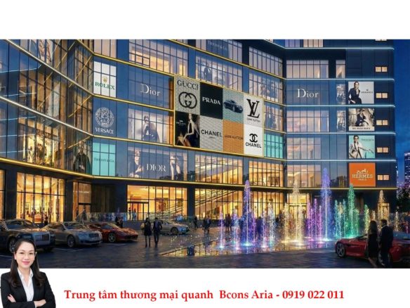 Bcons Aria có lợi thế với hệ thống 3 trung tâm thương mại trong khu vực