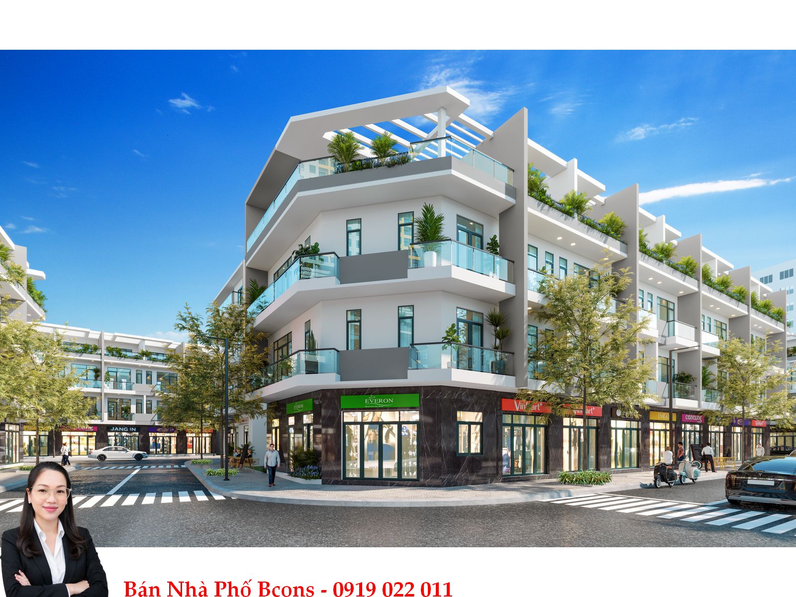 Bán nhà phố Bcons Uni Valley D1-10 – Nhà phố kinh doanh Bcons
