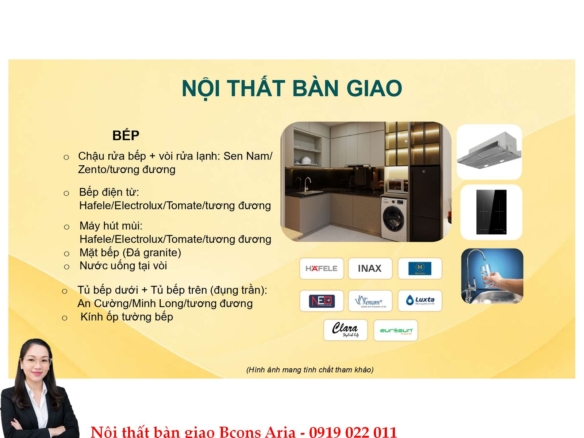 Bcons Aria sẽ được bàn giao những gì? Danh mục bàn giao căn hộ cần biết