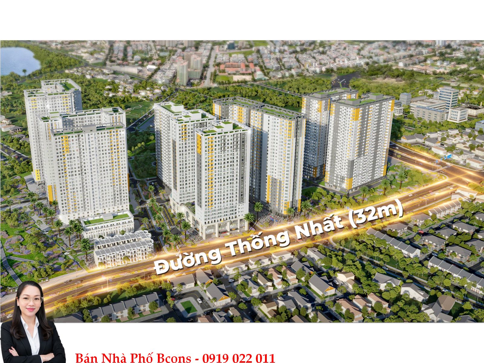 Nhà phố Bcons đường Thống Nhất Dĩ An – Nhà phố kinh doanh Bcons sẵn nhận ngay