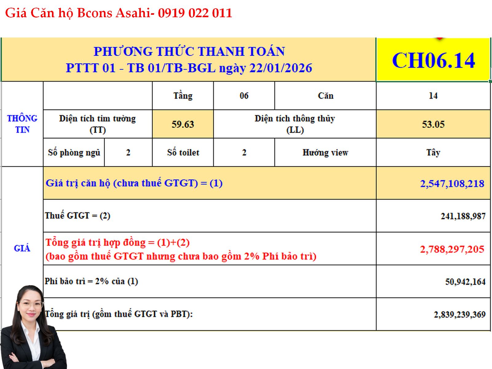 Bán căn hộ Bcons Asahi tầng 6, 2pn giá tốt – Căn hộ Bcons Asahi đường Quốc Lộ 1K