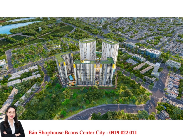 Căn Hộ 2PN Bcons Center City Giá 3,264 Tỷ