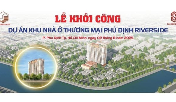 Phú Định Riverside – Căn hộ ven sông và tiềm năng phát triển khu Tây Nam TP.HCM