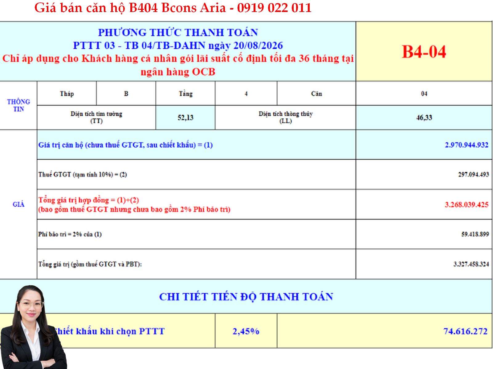 Screenshot 2026-10-13 154815 Giá bán Căn hộ sân vườn Bcons Aria B4-04 – Sân vườn riêng 27,45m², giá từ 3,12 tỷ đồng