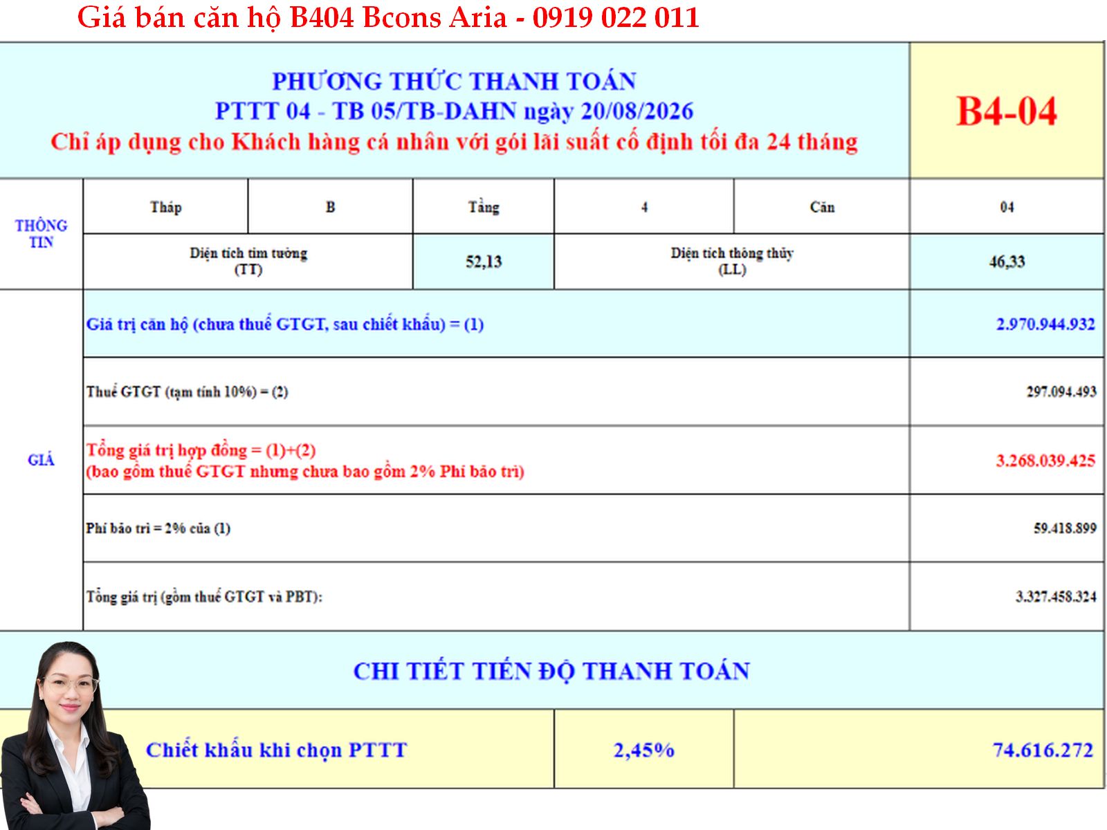 Screenshot 2026-10-13 154824 Giá bán Căn hộ sân vườn Bcons Aria B4-04 – Sân vườn riêng 27,45m², giá từ 3,12 tỷ đồng