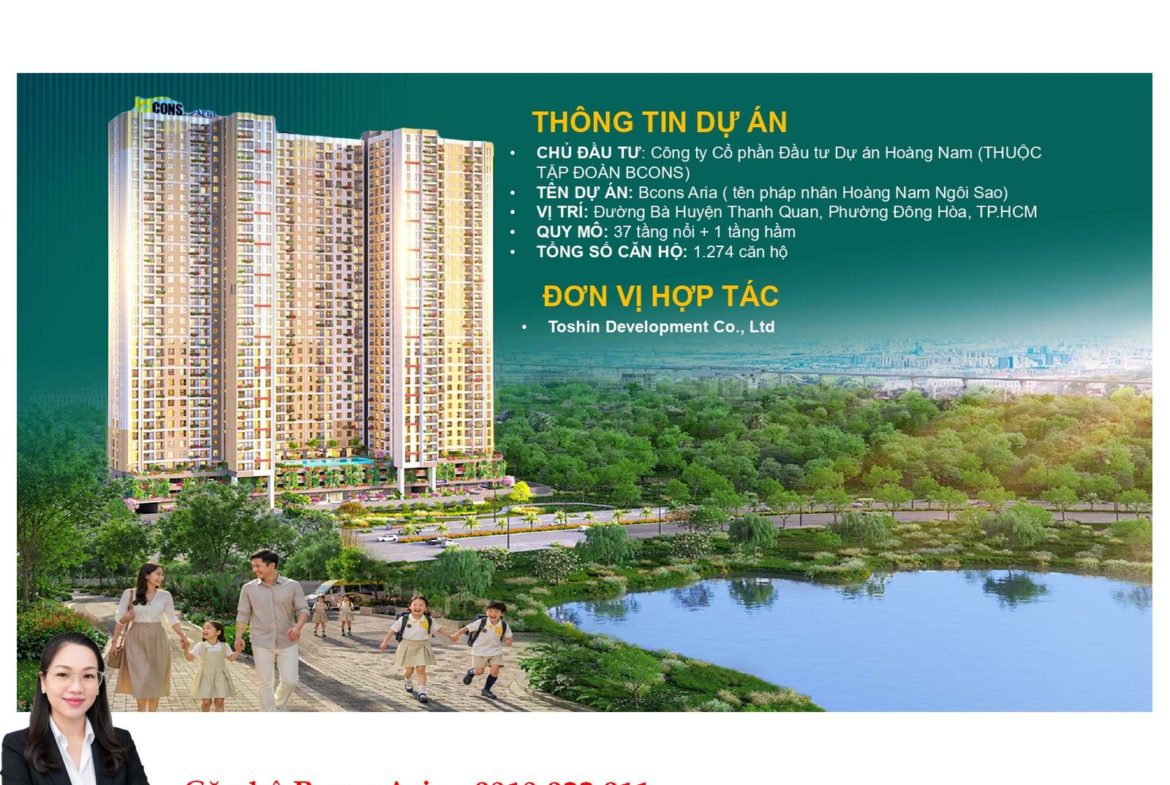 Báo giá căn hộ Bcons Aria B5-15 – căn hộ cạnh làng đại học quốc gia