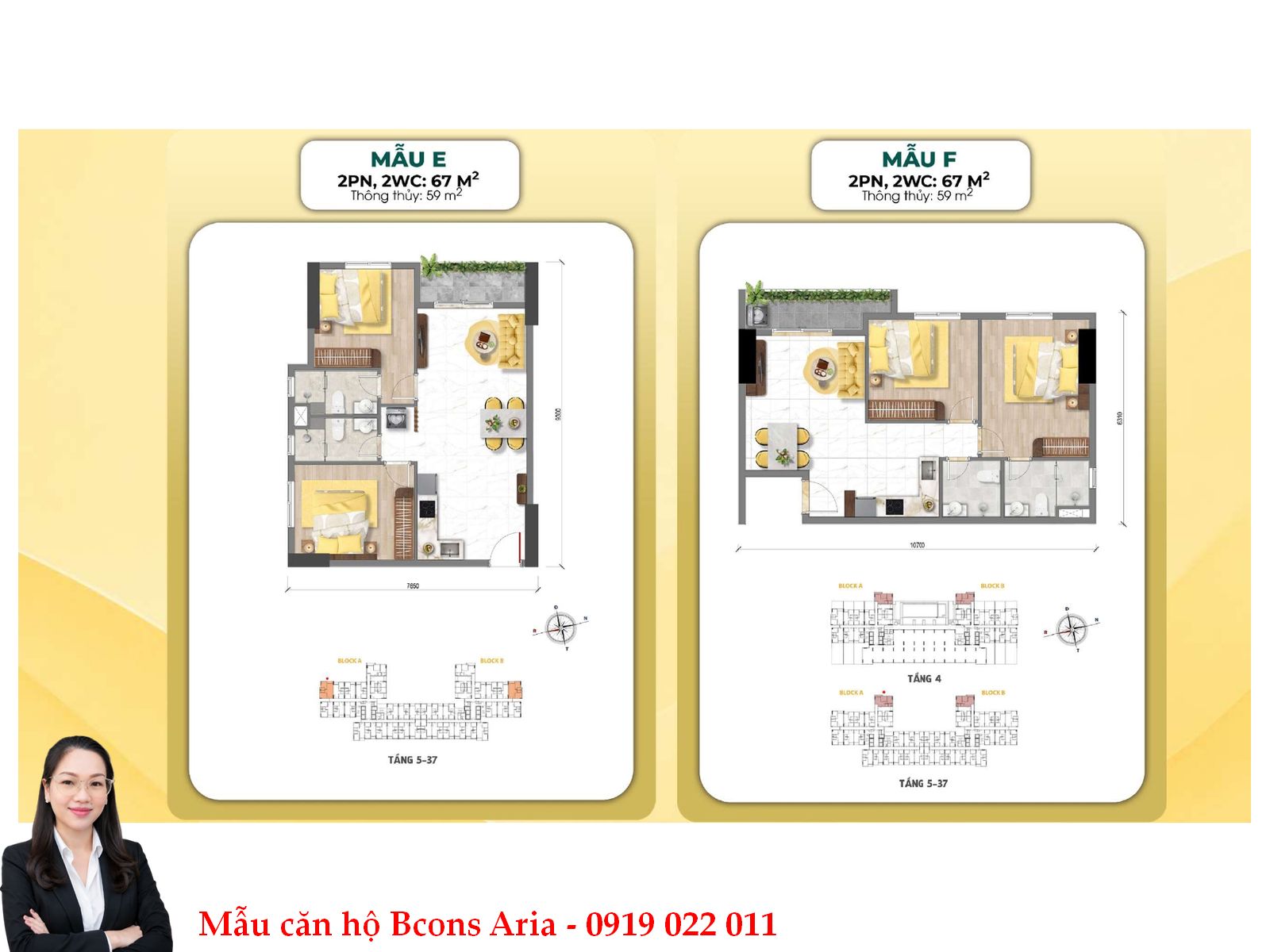 Giá bán Bcons Aria A6-06 – căn hộ làng đại học giá rẻ